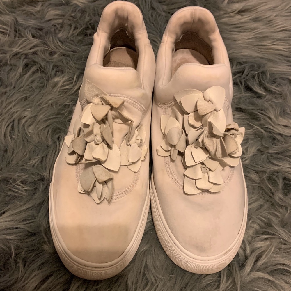 Tory Burch Blossom floral leather slip-on